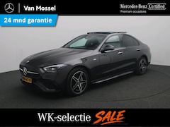 Mercedes-Benz C-klasse - 300 e Business Solution AMG / Panaroma-dak / Memory-Stoelen / Stoelverwarming / Night-Pakk