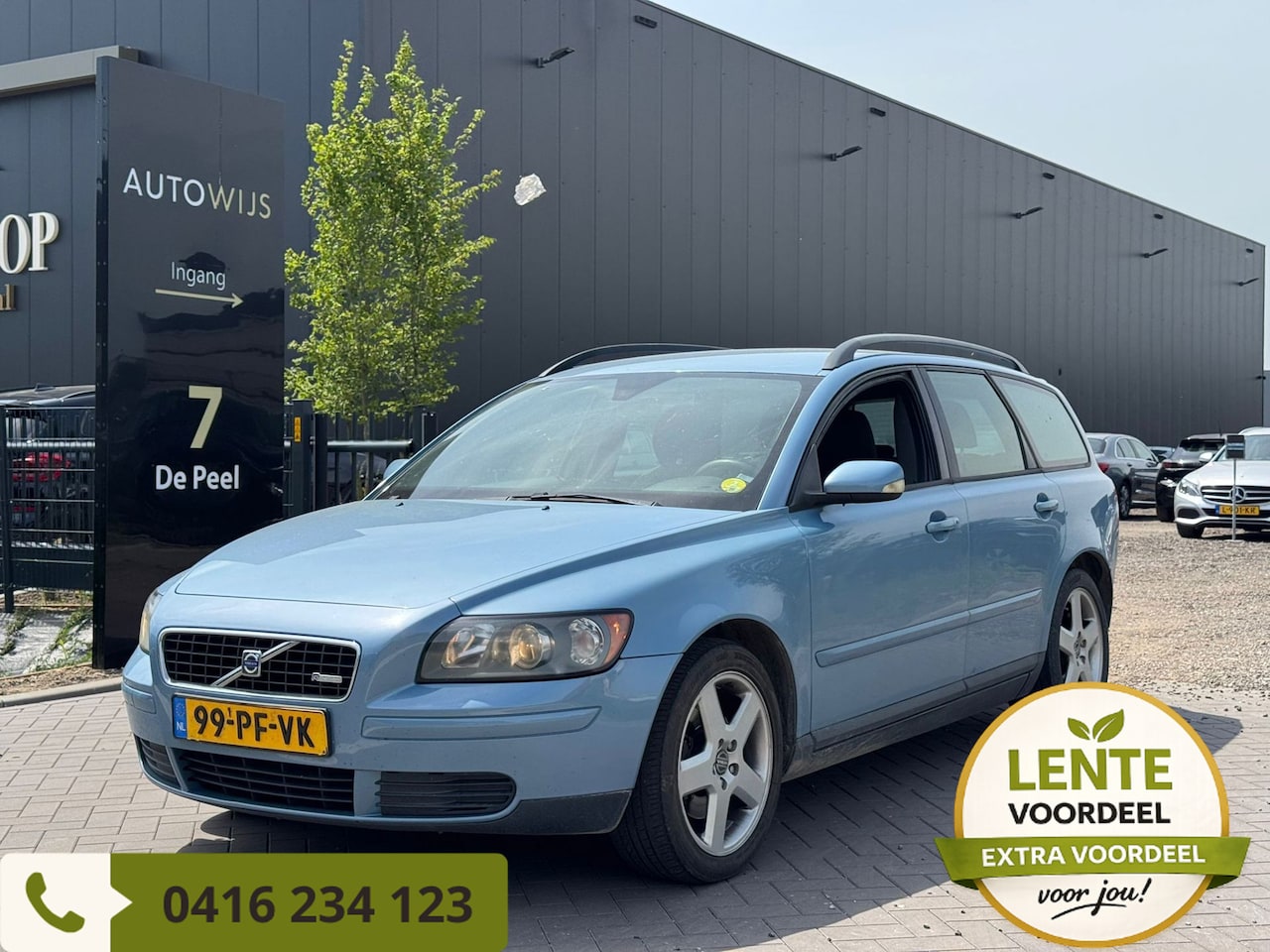 Volvo V50 - 2.4|INRUILKOOPJE|NL AUTO|HALF LEER|APK 10-2026 - AutoWereld.nl