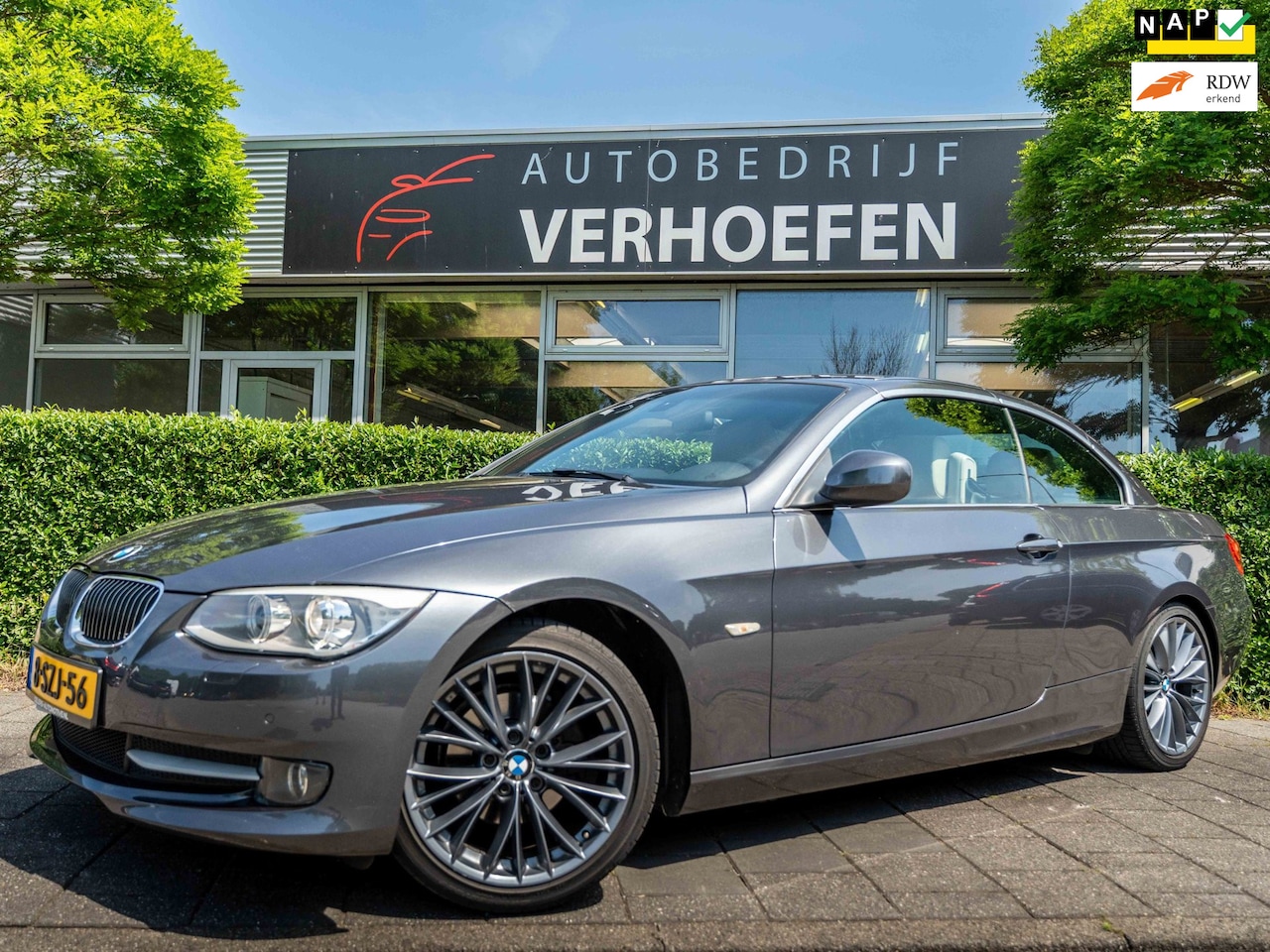 BMW 3-serie Cabrio - 320i Exclusive | AUTOMAAT | LEDER | NAP KM ORGINEEL | NAVI | XENON | STOELVERWARMING | BT - AutoWereld.nl
