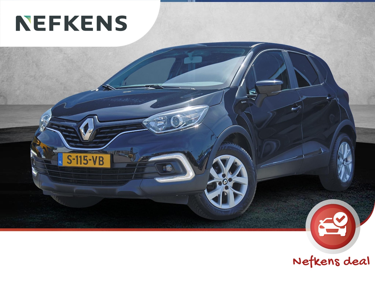 Renault Captur - 0.9 TCe Limited Cruise Control | Airco | Parkeersensoren Achter | Keyless | 17" LMV - AutoWereld.nl