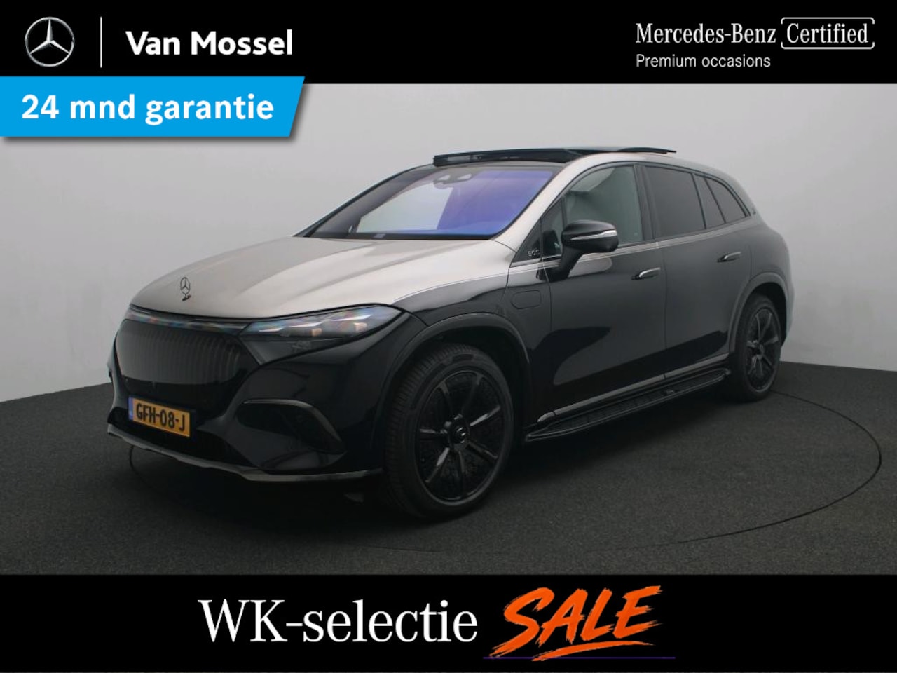 Mercedes-Benz EQS SUV - 680 e 4MATIC Maybach 118 kWh / Night Edition/ Two Tone/ Lederpakket/ 21 inch/ Entertainmen - AutoWereld.nl