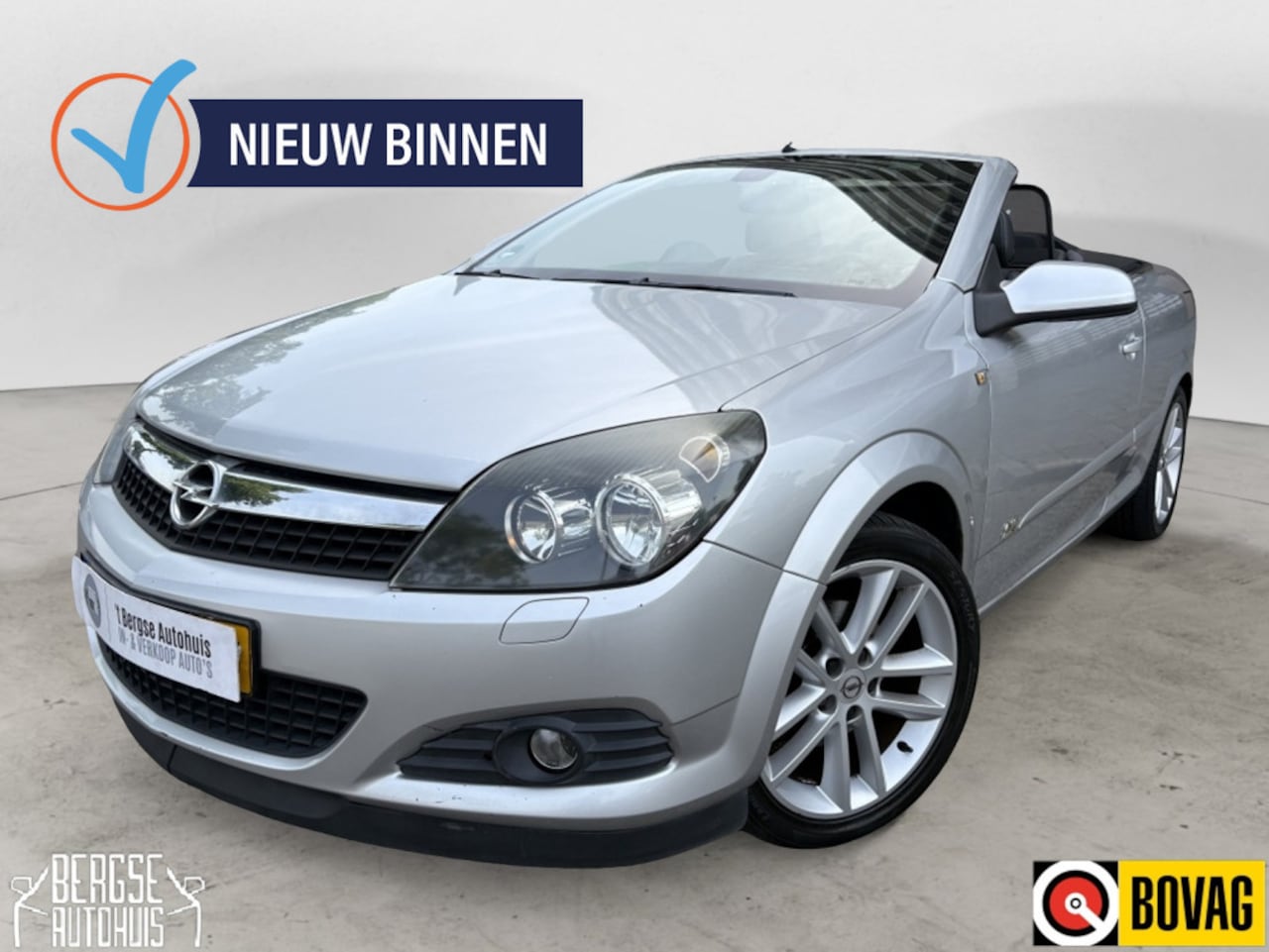 Opel Astra TwinTop - 1.8 Enjoy Cabrio Cruise Navi Nap BT - AutoWereld.nl