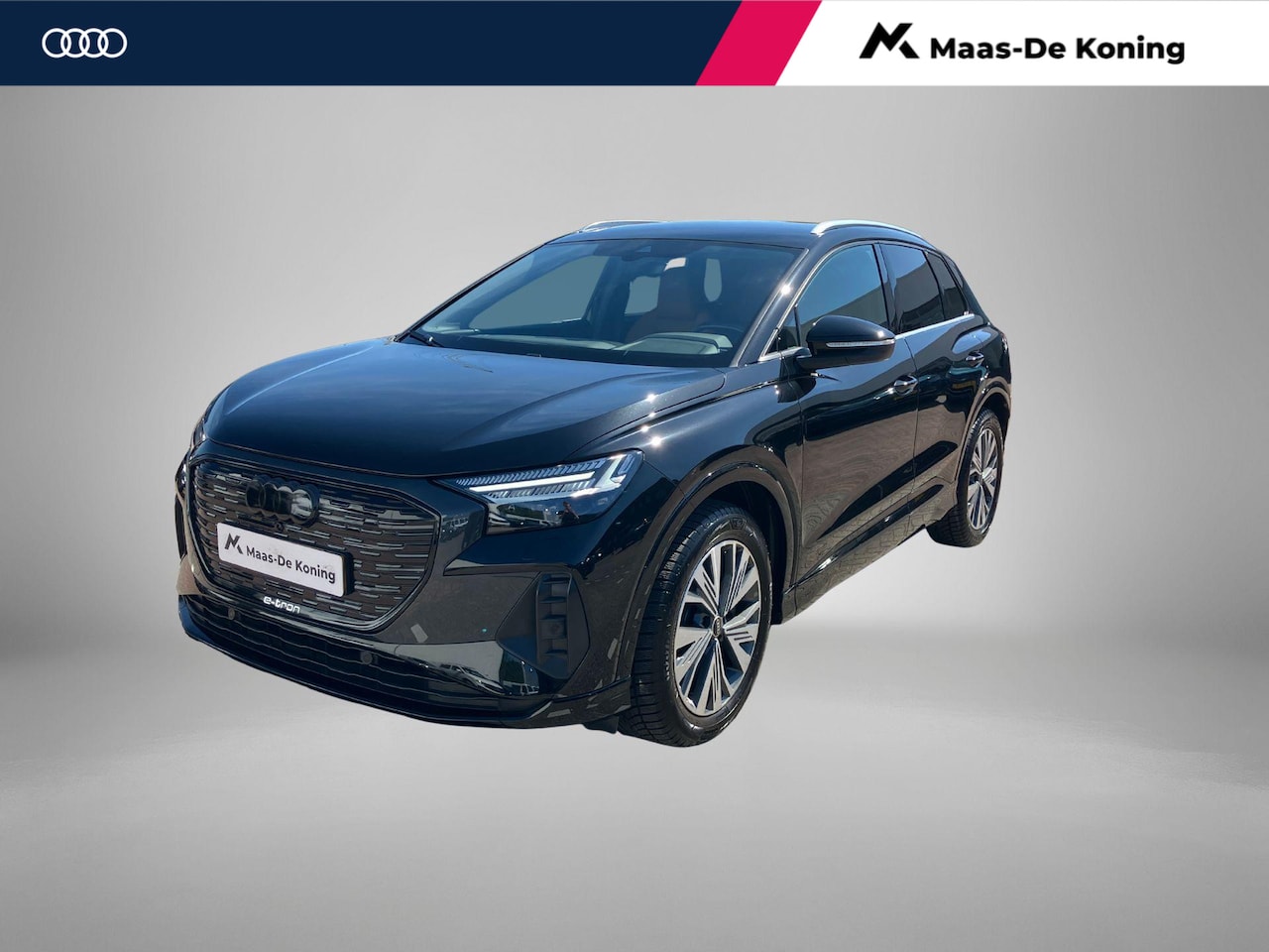 Audi Q4 e-tron - 40 Advanced edition 204pk 77 kWh · Leder · Trekhaak · Camera + Parkeersensoren · Apple/And - AutoWereld.nl