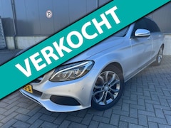 Mercedes-Benz C-klasse Estate - 180 AMG Sport Edition / navi / cruise / clima / el. trekhaak / pano dak / half leder / l.m