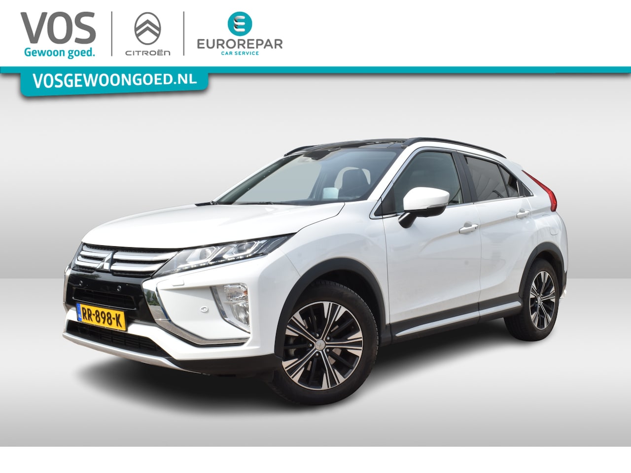 Mitsubishi Eclipse Cross - 1.5 DI-T Instyle Trekhaak | Leder | Airco | Panoramadak | Leder | Stuur en stoelverwarming - AutoWereld.nl