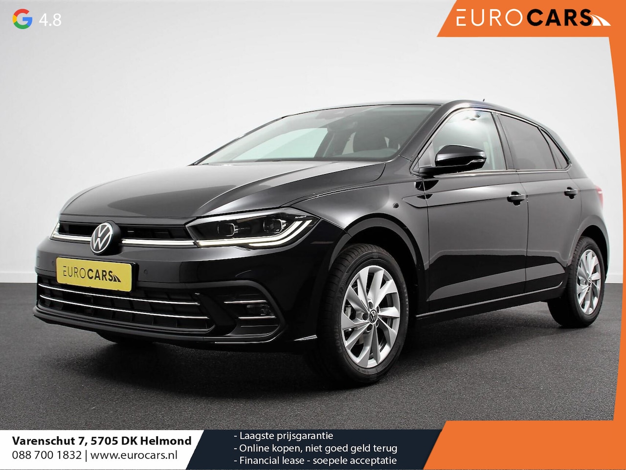 Volkswagen Polo - 1.0 TSI DSG Style Navigatie Apple Carplay/Android Auto Climate Control Led Lichtmetalen Ve - AutoWereld.nl