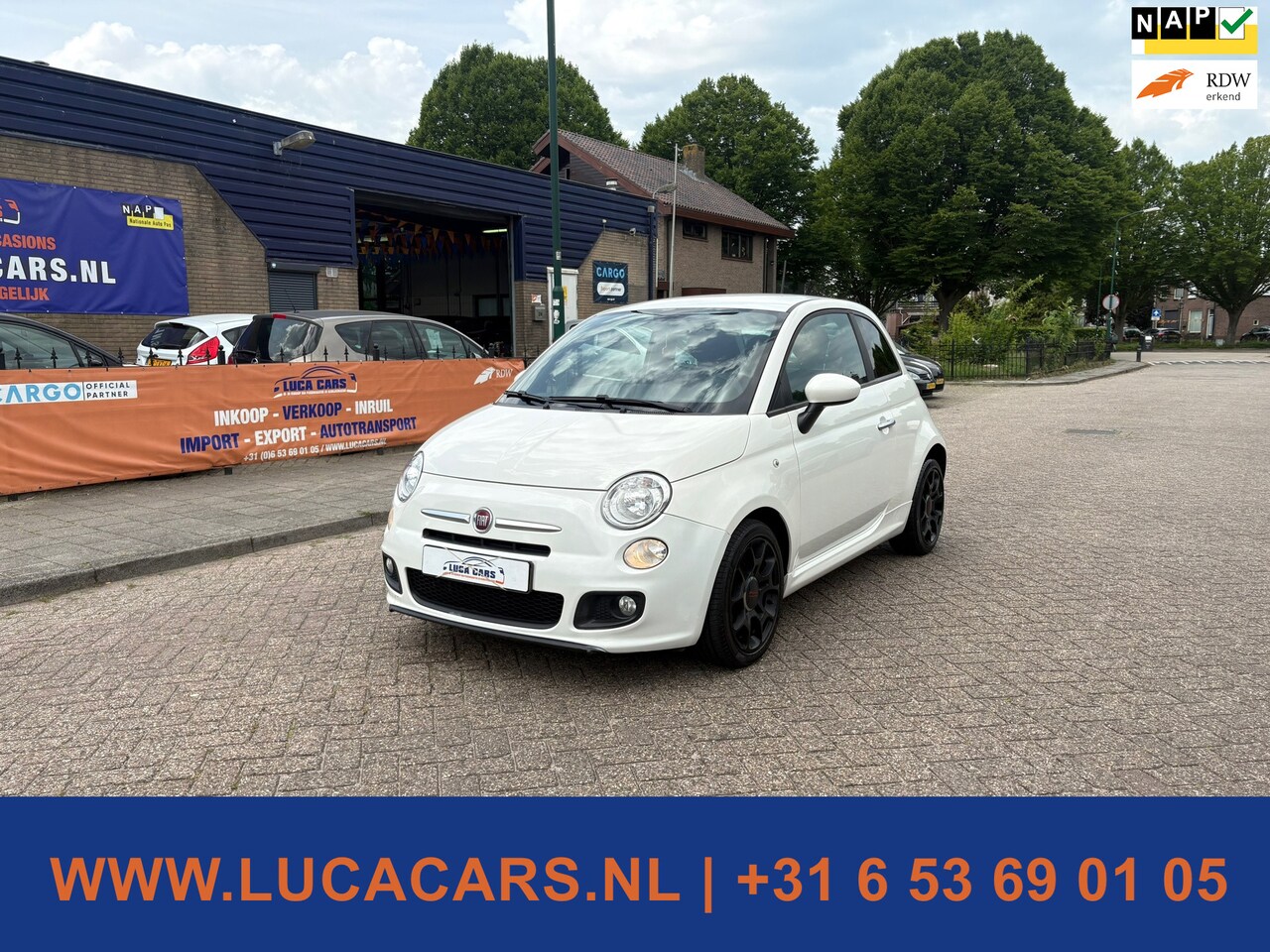 Fiat 500 - 0.9 TwinAir Turbo 500S 2X SLEUTEL + BOEKJES! - AutoWereld.nl
