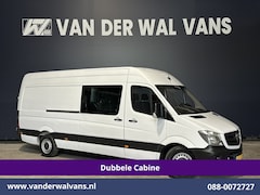 Mercedes-Benz Sprinter - 314 CDI 143pk L3H2 Dubbele Cabine Euro6 Airco | 7-Zits | Trekhaak Sidebars