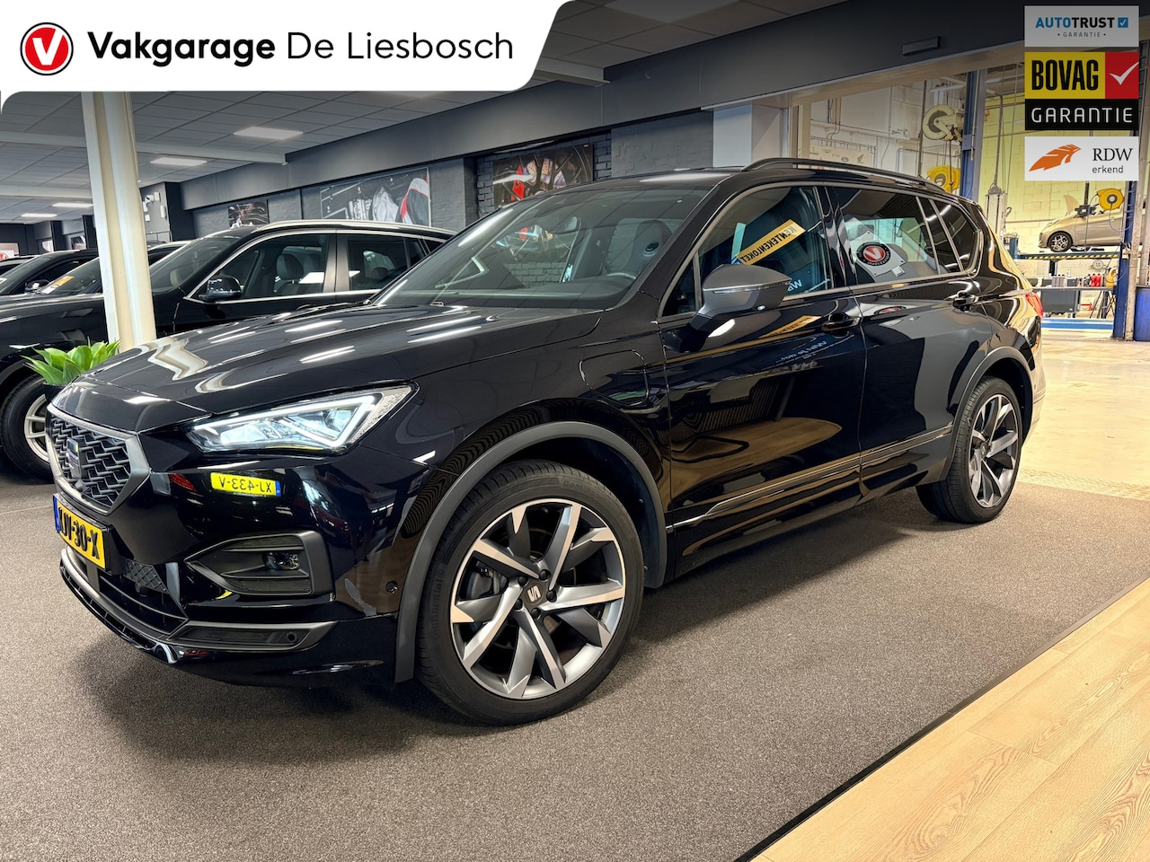 SEAT Tarraco - 1.4 TSI e-Hybrid PHEV FR 245pk /sportstoelen / Navigatie / stuur en stoelverwarming / trek - AutoWereld.nl