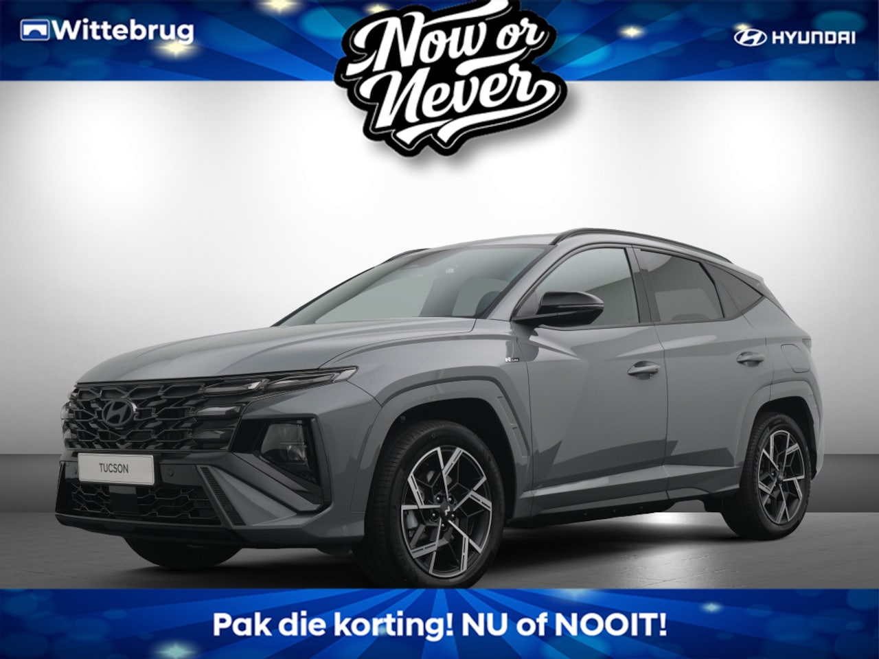 Hyundai Tucson - 1.6 T-GDI PHEV N Line Business Plug-In Hybride Automaat NETTO bijtelling vanaf 296 euro pe - AutoWereld.nl