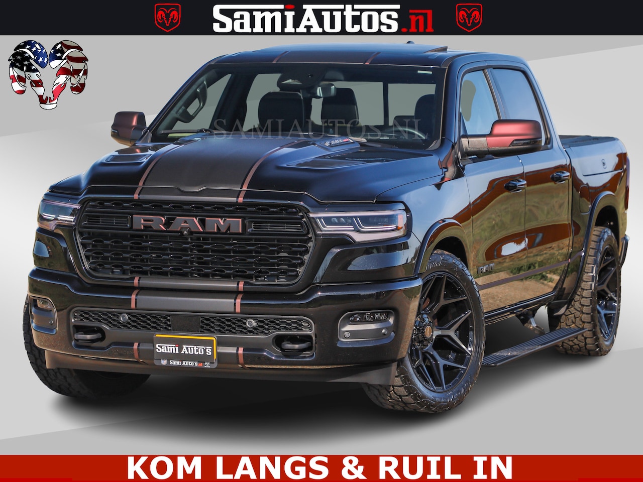 Dodge Ram Pick Up - Limited H.O 540HP 706Nm | Massage + Full Option | De Meest Luxe en Volle in zijn Klasse | - AutoWereld.nl