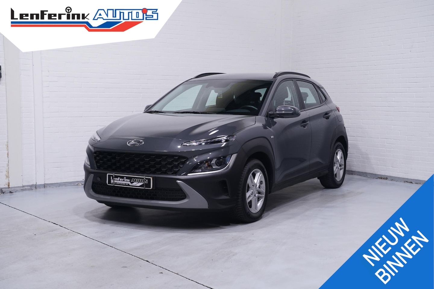 Hyundai Kona - 1.0 T-GDI Premium 2WD Clima Cruise Camera Stoel- en stuurverwarming Apple Carplay - AutoWereld.nl
