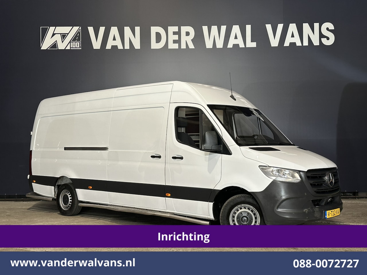 Mercedes-Benz Sprinter - 311 CDI Automaat L3H2 *PostNL inrichting* Euro6 Airco | Camera | Schappen Doorloopdeur, 27 - AutoWereld.nl