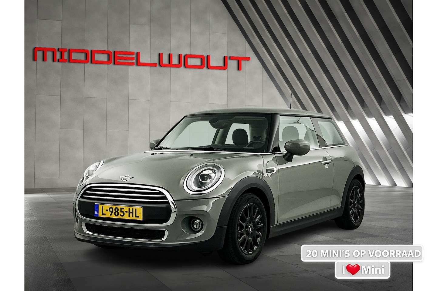 MINI 3-Deurs - 1.5 Business Edition NW-Model Digi.Dash Carplay Navi Park.sens - AutoWereld.nl