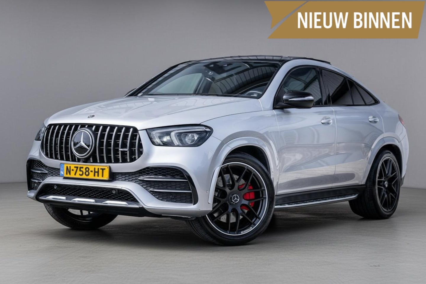 Mercedes-Benz GLE-Klasse Coupé - AMG 53 4MATIC+ Pano|Burmester|Luchtvering|Trekhaak|Memory|ACC|Camera|Dealeronderhouden - AutoWereld.nl
