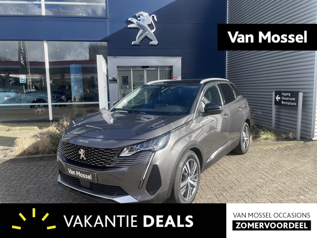 Peugeot 3008 - 1.6 HYbrid4 300 Blue Lease GT | AFNEEMBARE TREKHAAK | 18 INCH lm VELGEN | - AutoWereld.nl