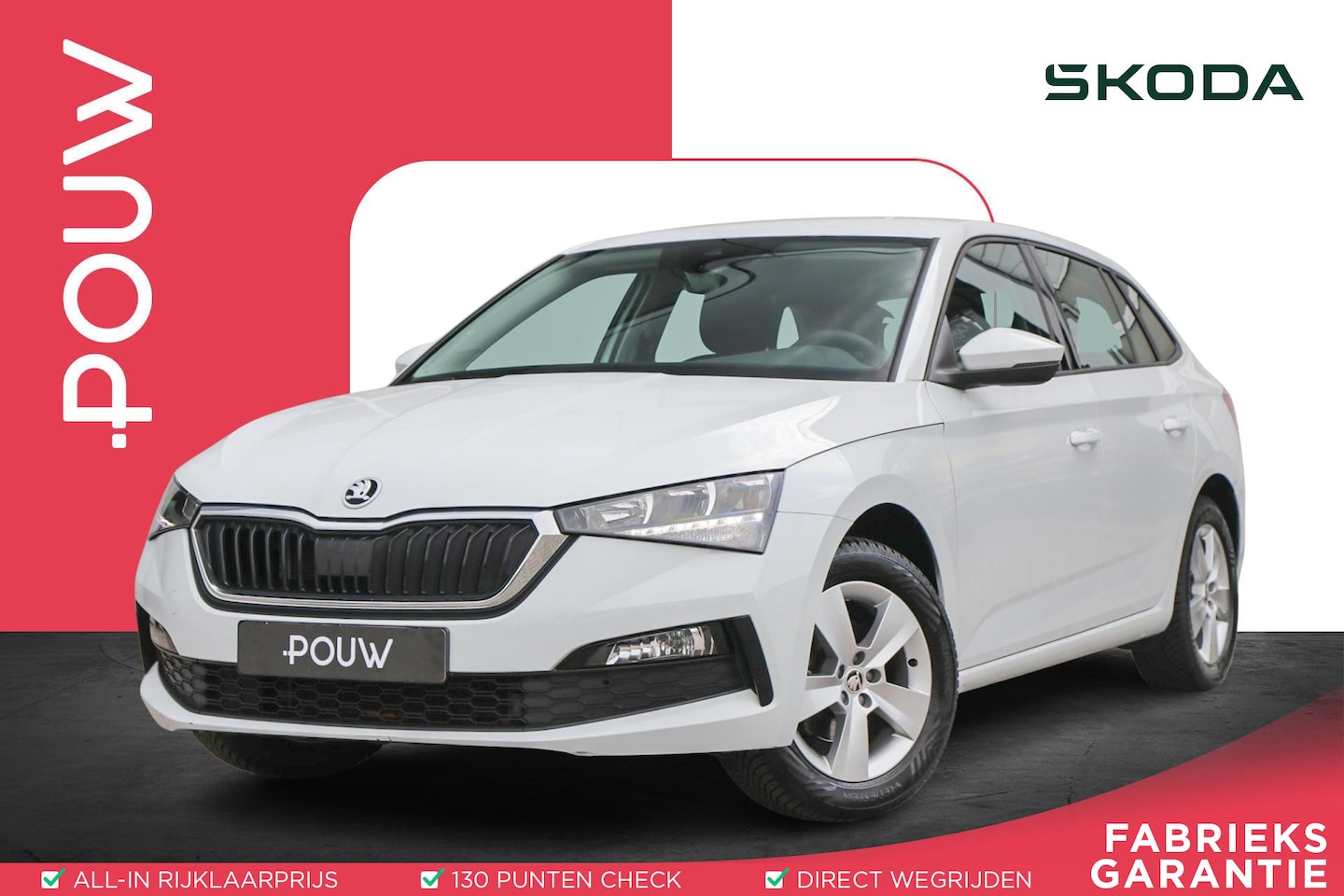 Skoda Scala - 1.0 TSI 110pk Ambition | Navigatie | Parkeersensoren | Smartlink | Cruise Control - AutoWereld.nl