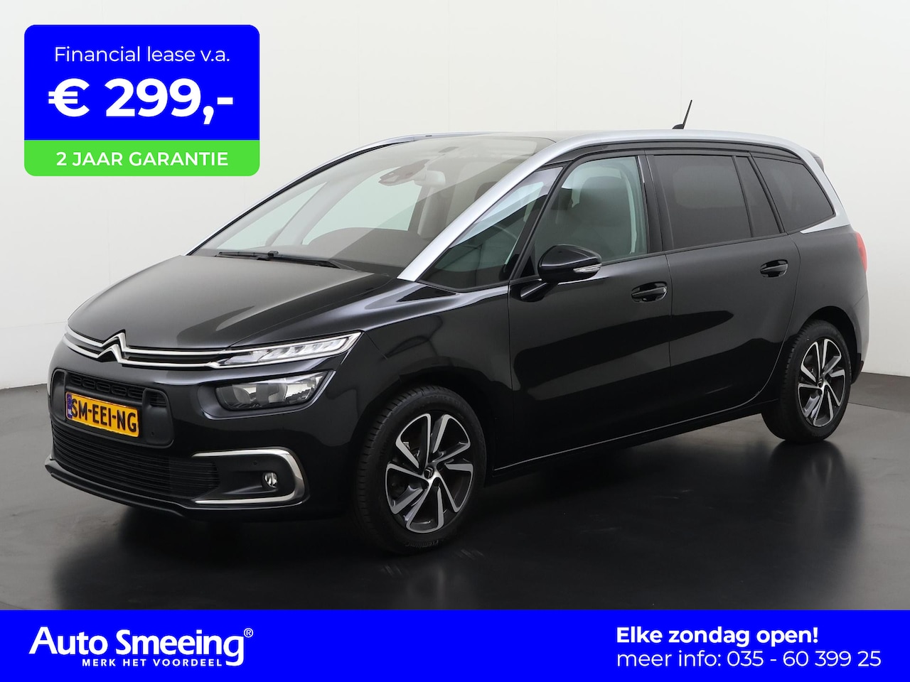 Citroën Grand C4 SpaceTourer - 1.2 PureTech Shine Automaat | 7 Persoons | Panoramadak | Trekhaak | Zondag Open! - AutoWereld.nl