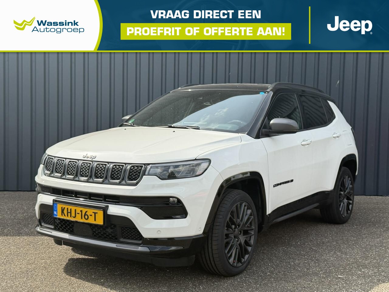 Jeep Compass - 4xe 240 Plug-in Hybrid Electric Trailhawk | Navigatie | Camera | Parkeersensoren | Apple C - AutoWereld.nl