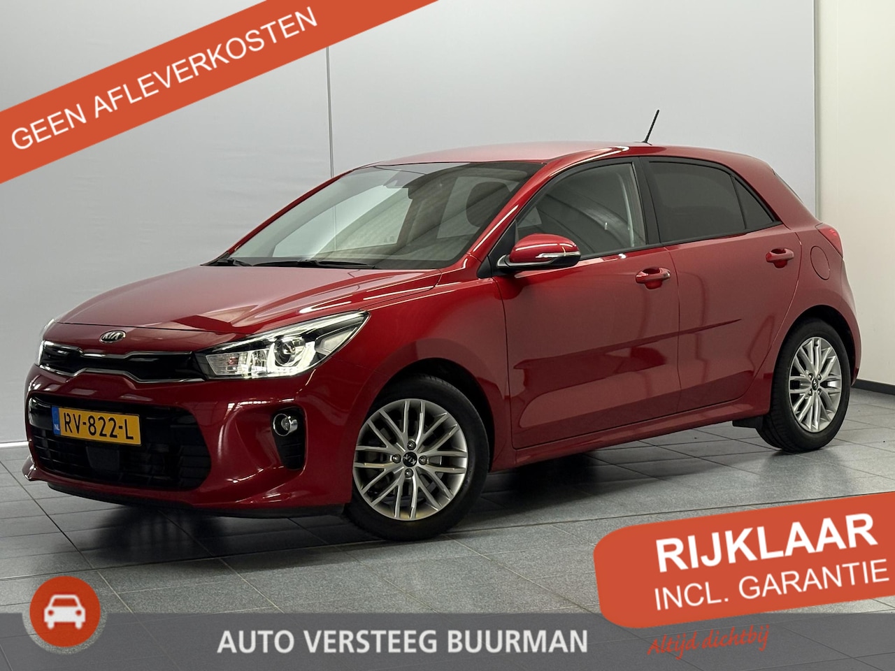 Kia Rio - 1.0 TGDI DynamicLine Lage kilometerstand, parkeercamera, Apple/Android Carplay, Dealeronde - AutoWereld.nl