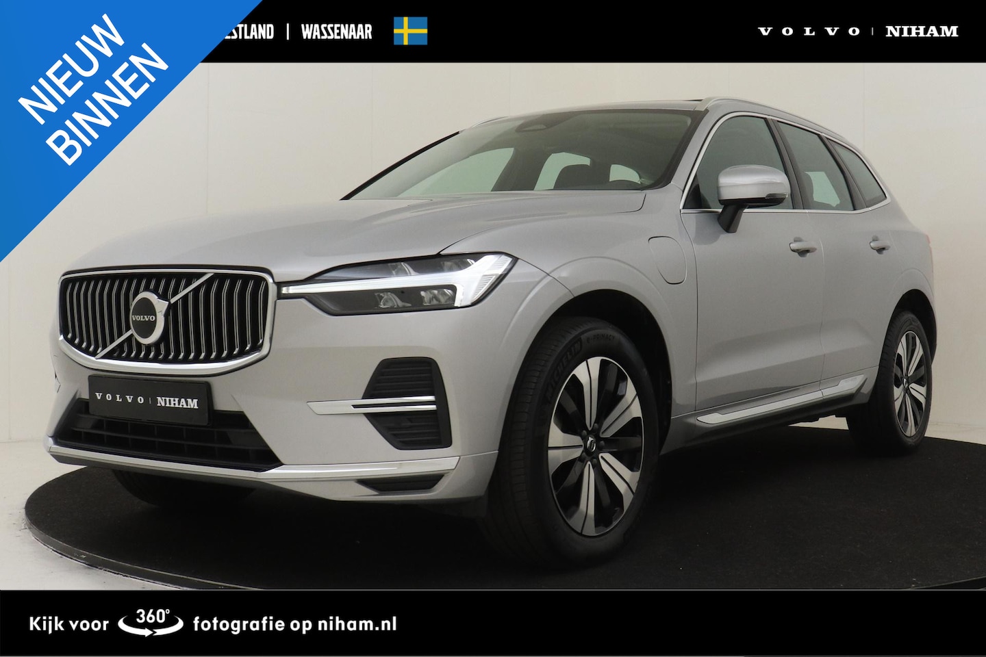 Volvo XC60 - T6 PLUG-IN HYBRID AWD PLUS BRIGHT -PANO.DAK|POWER-SEATS|KEYLESS|STANDKACHEL|LEDER|CRUISE|C - AutoWereld.nl