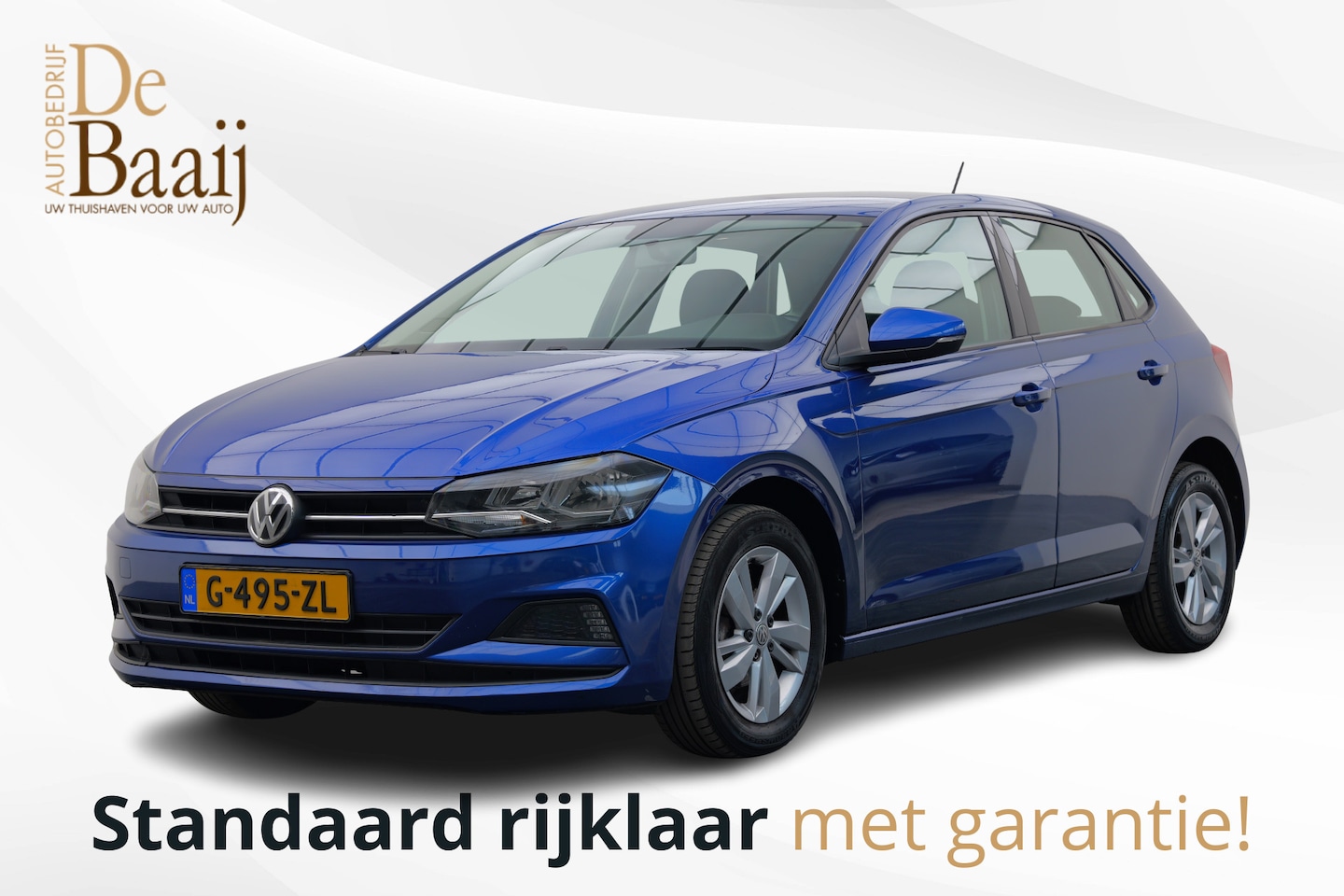 Volkswagen Polo - 1.0 Comfortline | Cruise control | Apple carplay | 15'' licht metaal - AutoWereld.nl