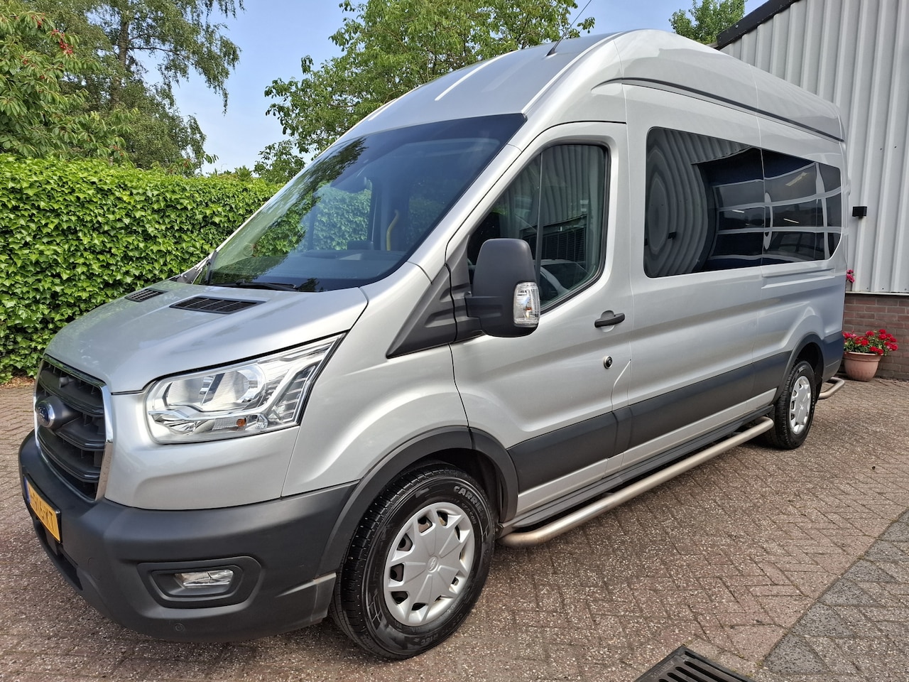 Ford Transit Kombi - 350 2.0 TDCI L3H3 21750.- INCL BTW 9-PERSOONS ROLSTOEL 130PK - AutoWereld.nl