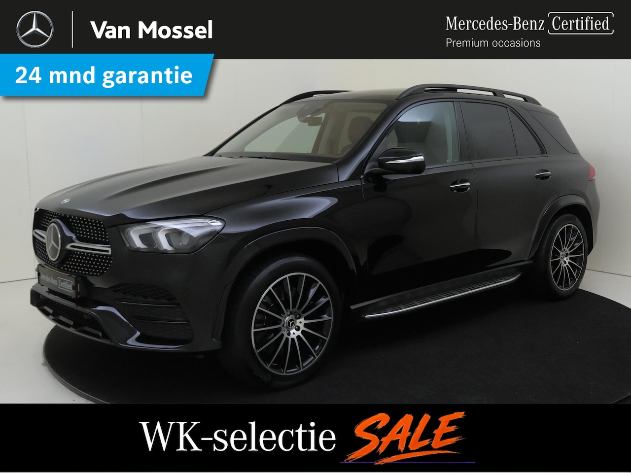 Mercedes-Benz GLE-Klasse - 450 4MATIC Premium Plus 7 persoons AMG Line/ Burmester / Elektrische Stoelen / Panoramadak - AutoWereld.nl