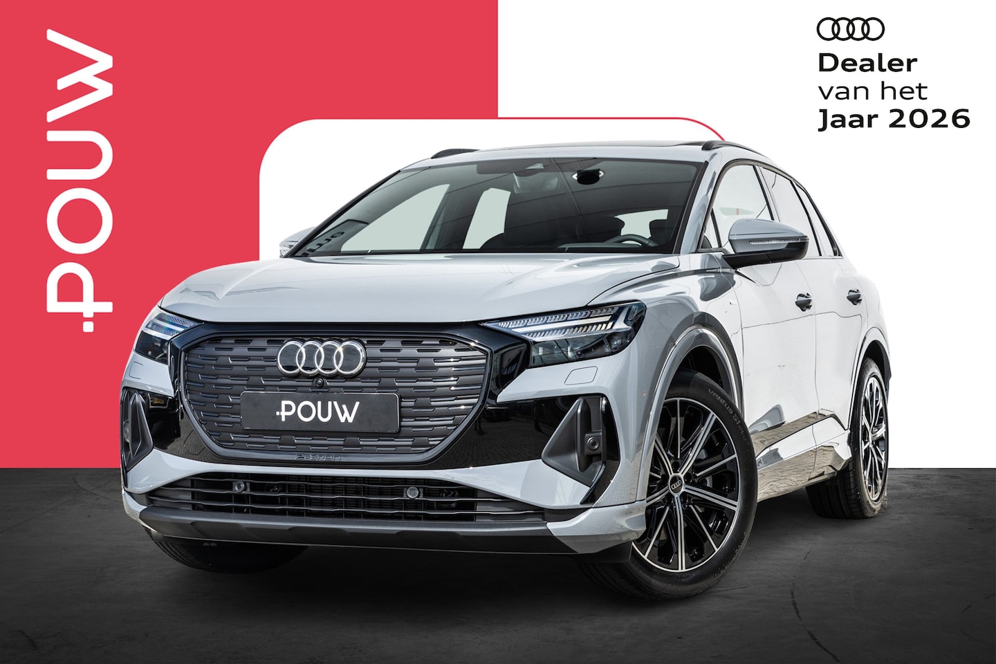 Audi Q4 e-tron - 45 quattro S Edition Competition 286pk 82 kWh | Panoramadak | Assistantie Pakket Plus - AutoWereld.nl