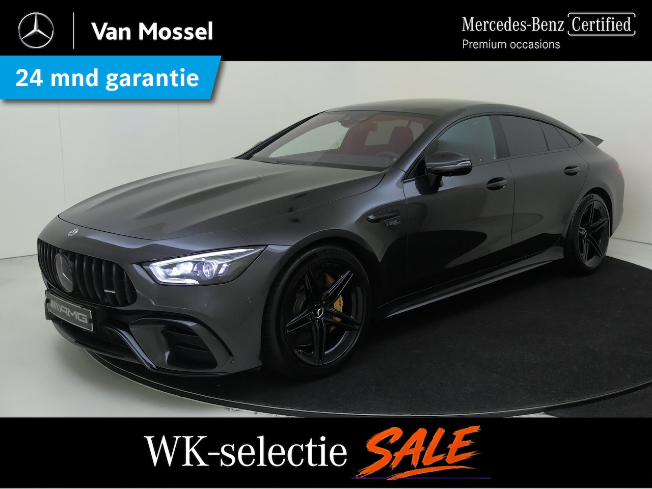 Mercedes-Benz AMG GT 4-Door Coupe - AMG 53 4MATIC+ Premium / Kuipstoelen / Nightpakket / Memory-stoelen / Distronic / 33.049 K - AutoWereld.nl