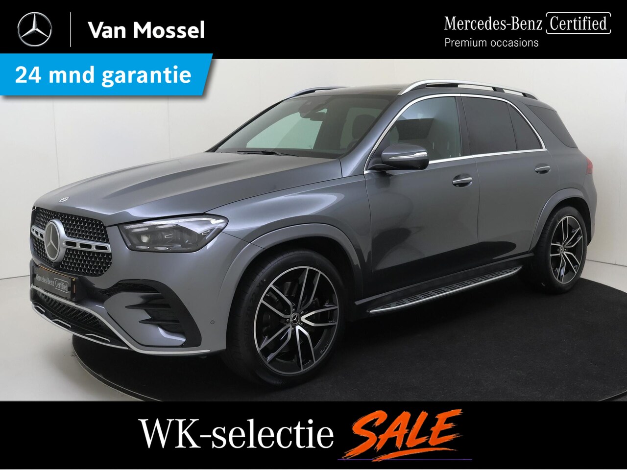 Mercedes-Benz GLE-Klasse - 450 4MATIC AMG Line / Panoramadak/ AIRMATIC/ 22 inch Stoelverwarming V+A/ Standkachel/ Bur - AutoWereld.nl