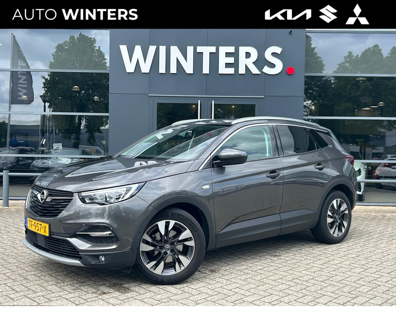 Opel Grandland X - 1.2 Turbo Innovation Navigatie | Camera | Half Leder - AutoWereld.nl