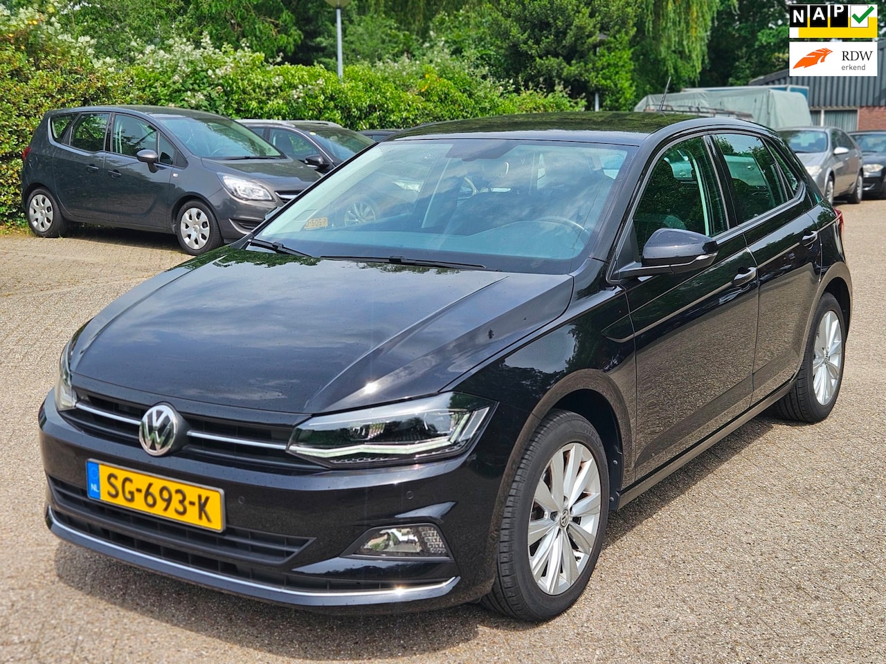 Volkswagen Polo - 1.0 TSI Highline|Automaat|Clima|ACC|Clima|NAP|Orgineel NL auto! - AutoWereld.nl