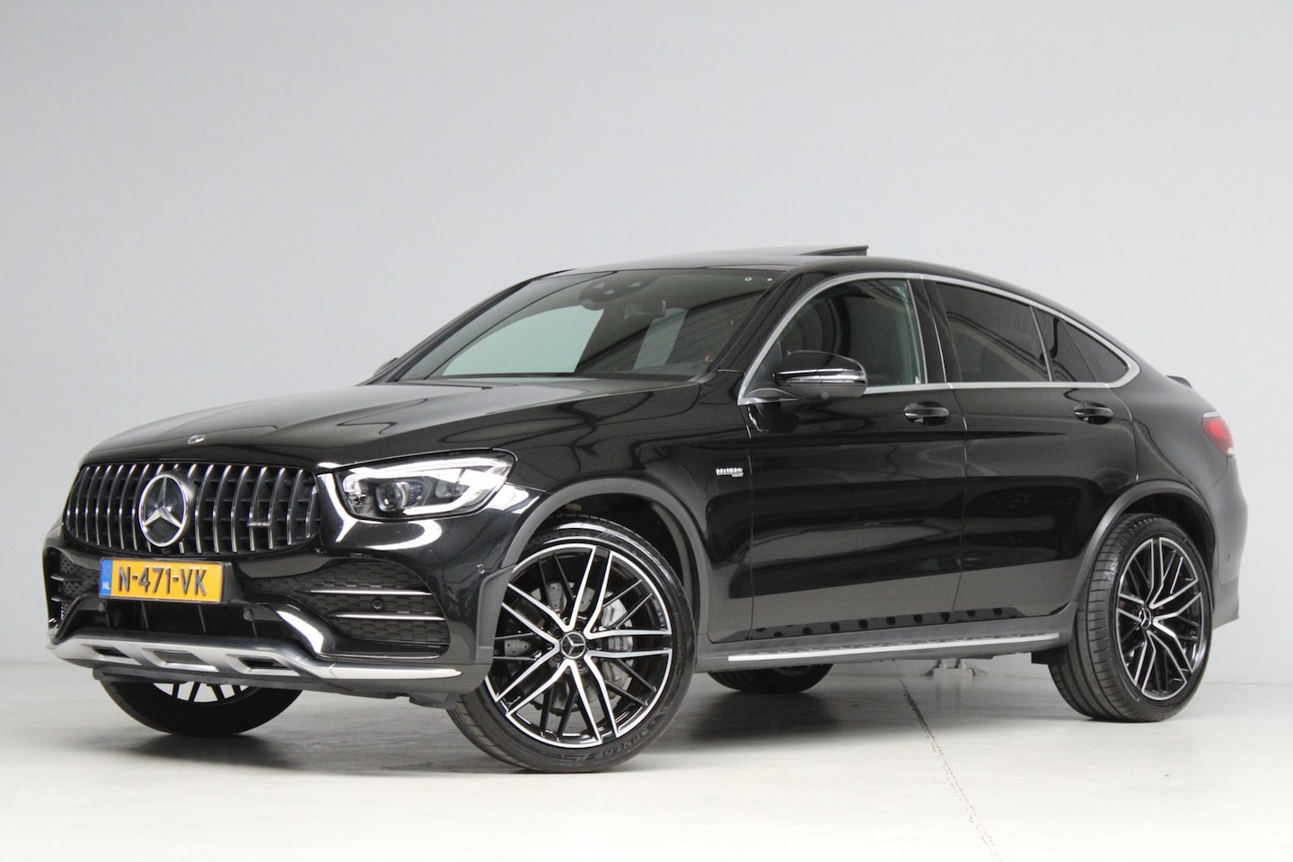 Mercedes-Benz GLC-klasse Coupé - AMG 43 4MATIC Premium Plus | schuifkanteldak | 360 camera | performance seats | adap. crui - AutoWereld.nl