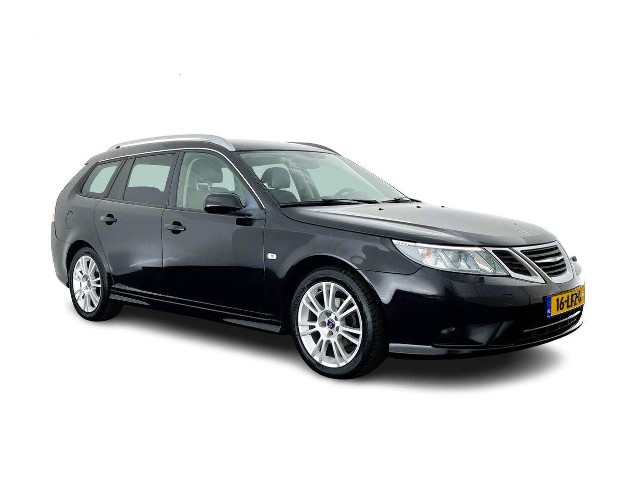 Saab 9-3 Sport Estate - 1.8t Vector Aut. *LEATHER-FABRIC | XENON | NAVI-FULLMAP | HEATED-COMFORTSEATS | PRIVACY-GL - AutoWereld.nl