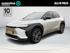 Toyota bZ4X - Premium 71 kWh | Panoramisch dak | 3 Fase laden | Precious Silver Prem. metallic/ zwart da