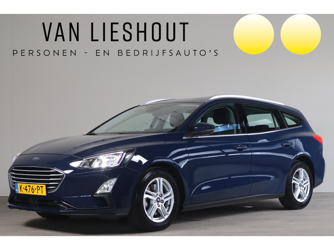 Ford Focus Wagon - 1.0 EcoBoost Hybrid Trend Edition Business - NL- Auto!! Camera I Apple I Parksens. V+A - AutoWereld.nl