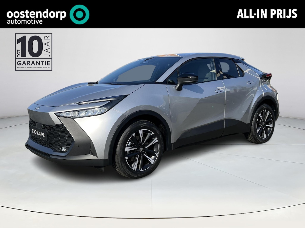 Toyota C-HR - 2.0 Plug-in Hybrid 220 Dynamic | Shimmering silver metallic | Nieuw uit voorraad leverbaar - AutoWereld.nl