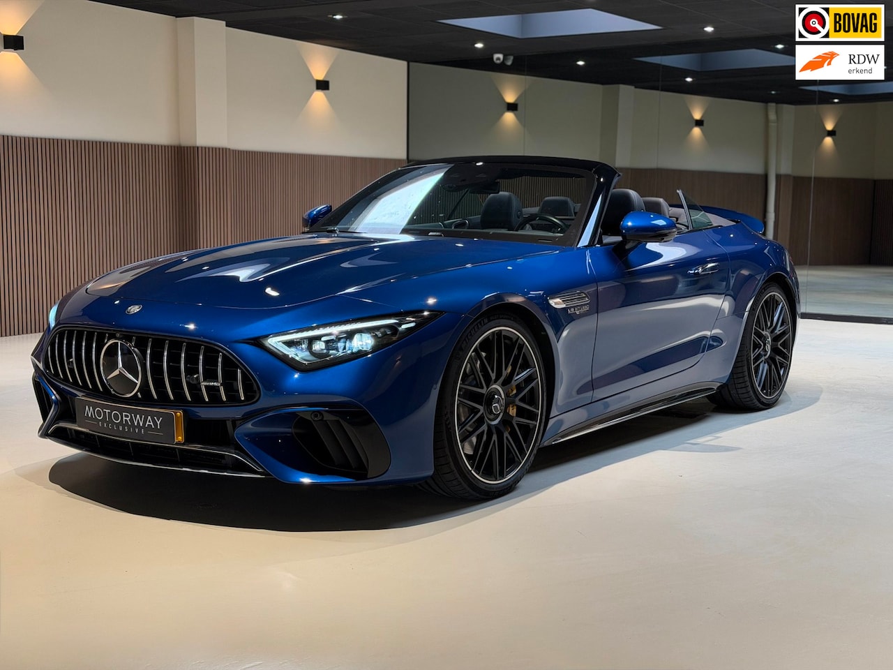 Mercedes-Benz SL-klasse Roadster - AMG 63 4MATIC+|Cabrio|Burmester|360|Memory - AutoWereld.nl