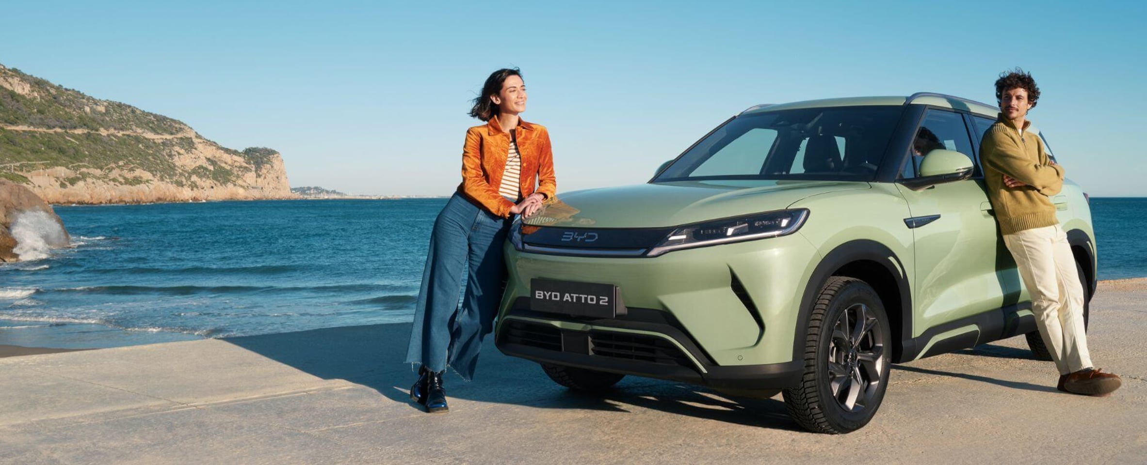 BYD Atto 2 - Comfort 65 kWh | Voorraad Deals | Hiking Green | Panoramadak | Adaptive Cruise Control | - AutoWereld.nl