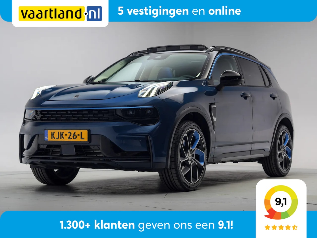 Lynk & Co 01 - 1.5 PHEV [ Panorama Navi 360°-Camera Keyless ] - AutoWereld.nl