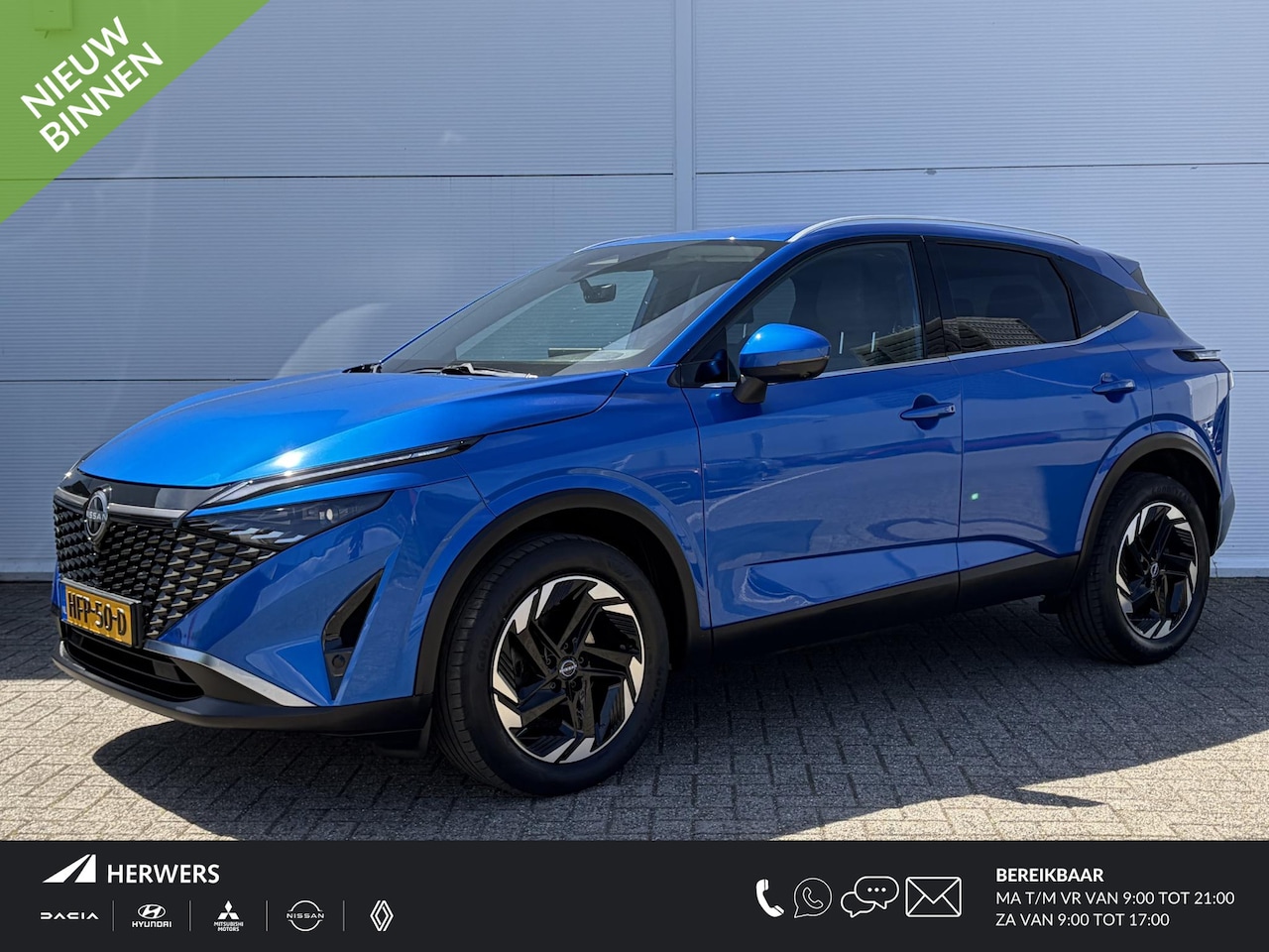 Nissan Qashqai - 1.3 MHEV Xtronic N-Connecta / Trekhaak ( 1800 kg ) / Airco (automatisch) / Lichtmetalen v - AutoWereld.nl