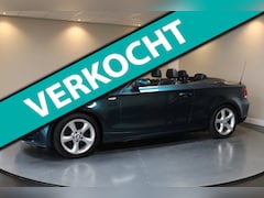 BMW 1-serie Cabrio - 118i *M-Sportstuur/Pook* Leer||Stoelverw.|Top onderhouden