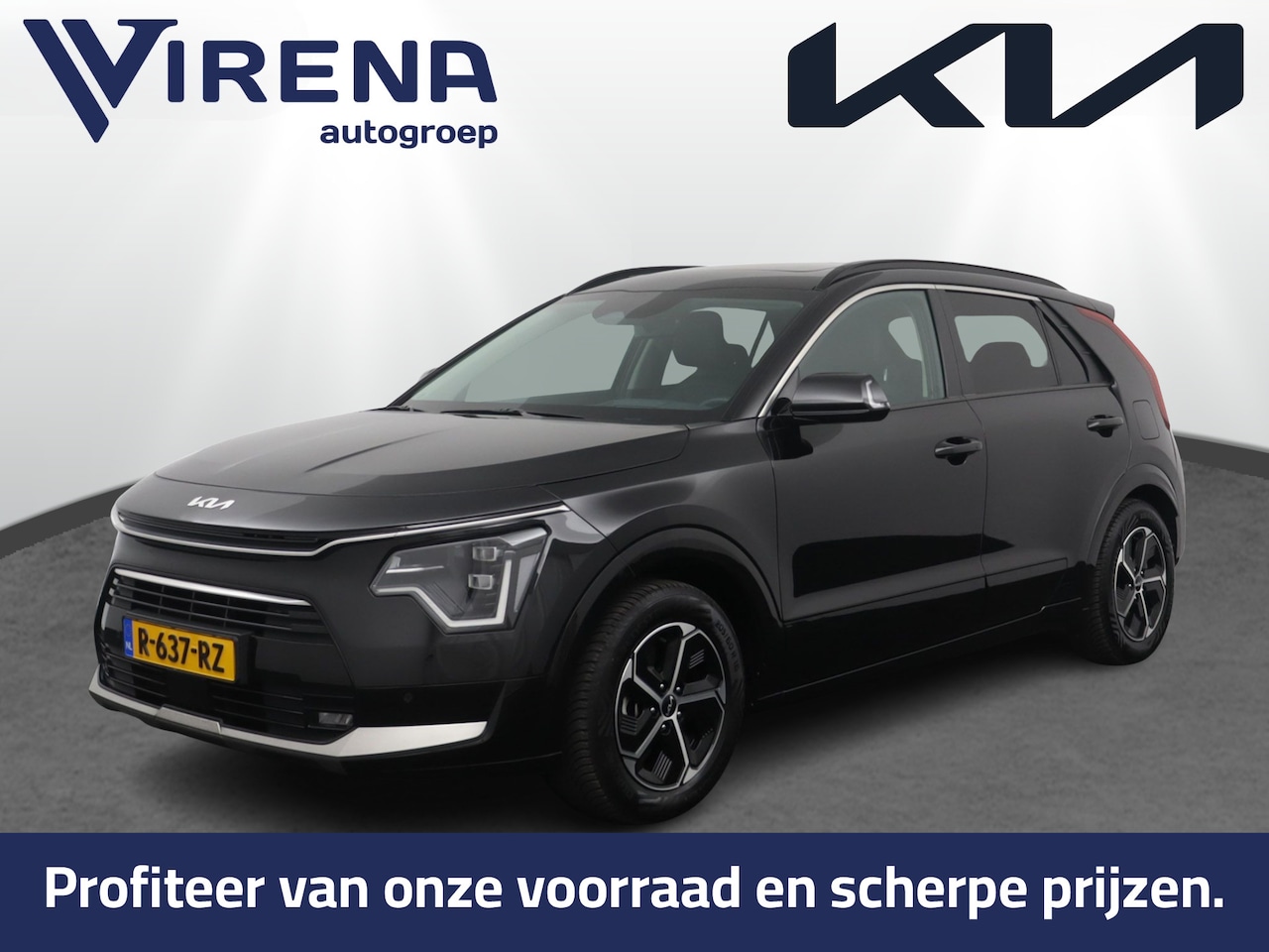 Kia Niro - 1.6 GDi Hybrid DynamicPlusLine - Trekhaak - All Season Banden - Schuif-/kanteldak - Head-u - AutoWereld.nl