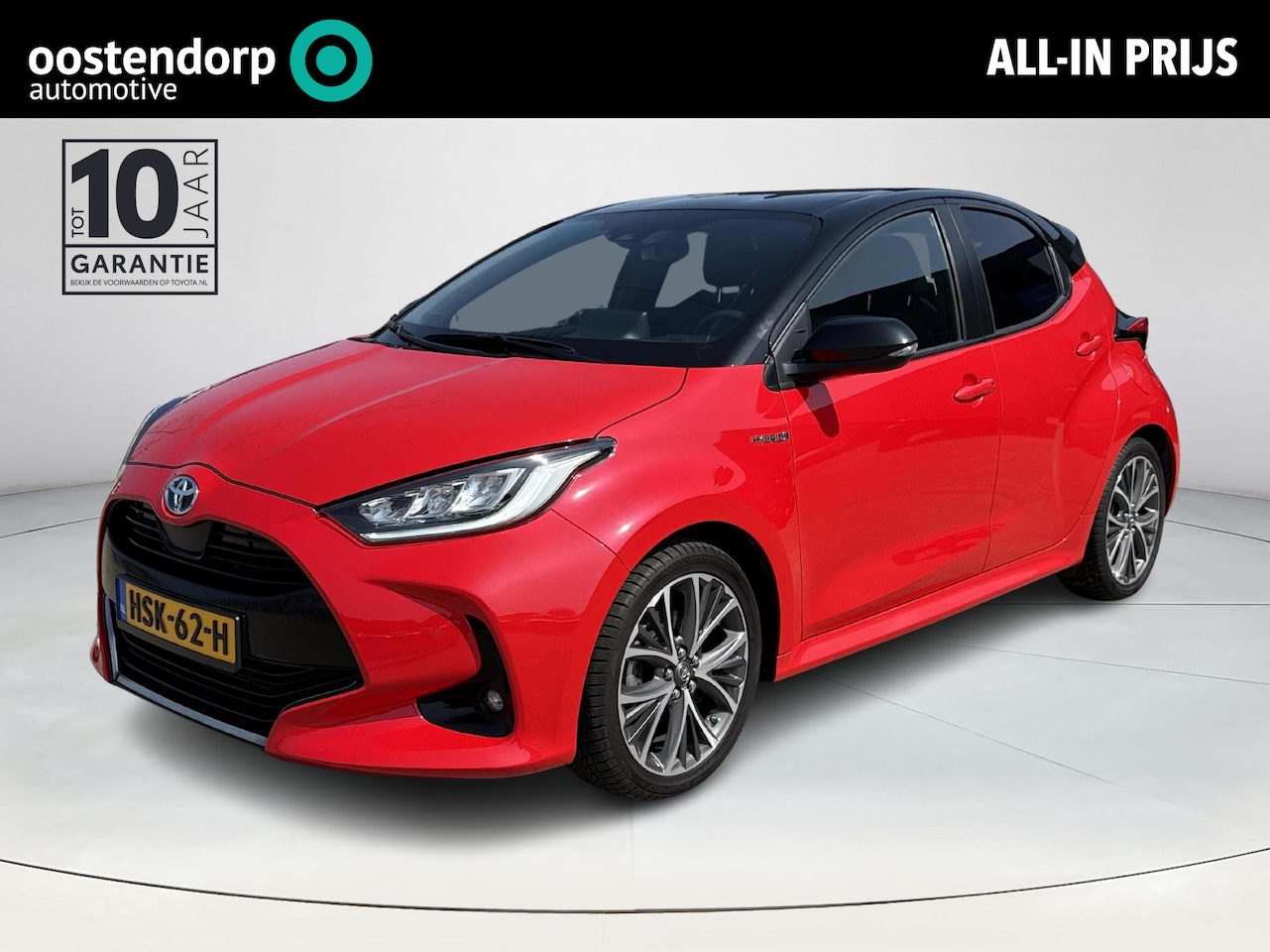 Toyota Yaris - 1.5 Hybrid Executive **STOEL EN STUURWIELVERWARMING/ HEAD-UP DISPLAY/ 36 MAANDEN GARANTIE - AutoWereld.nl