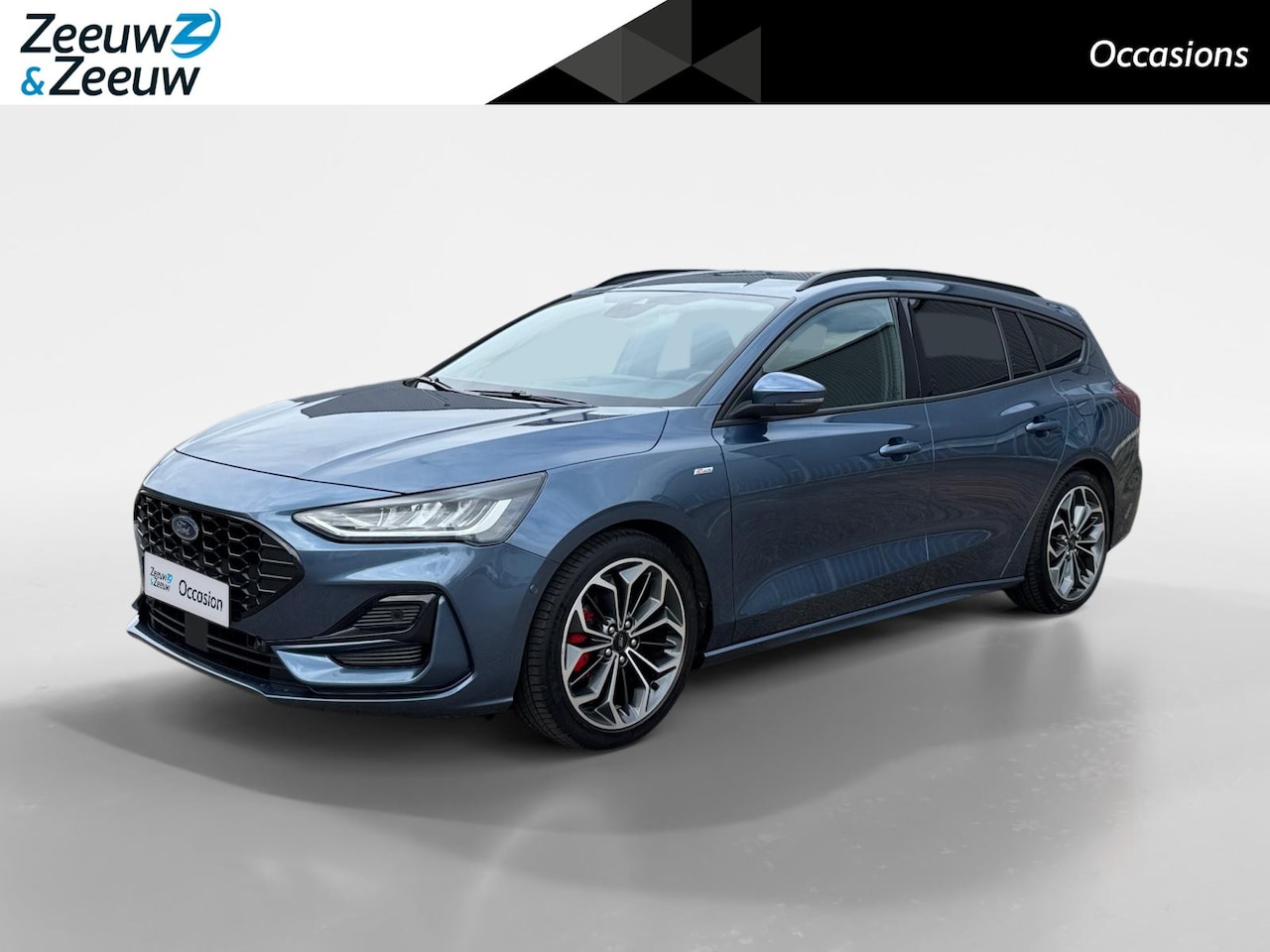 Ford Focus Wagon - 1.0 EcoBoost Hybrid ST Line X | NL auto | Dealer onderhouden | Adaptief cruise control | D - AutoWereld.nl