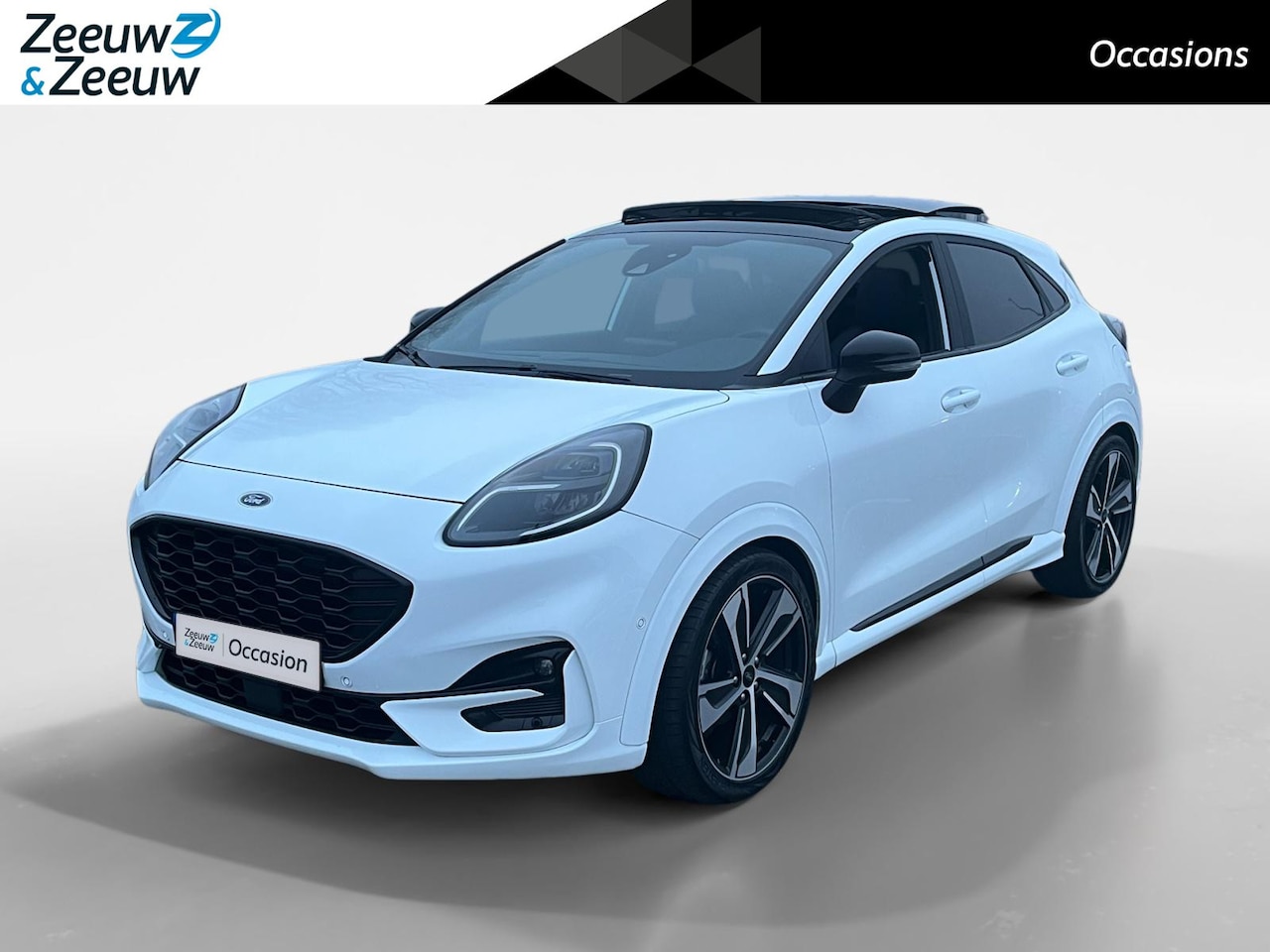 Ford Puma - 1.0 EcoBoost Hybrid ST-Line X | NL auto | Dealer onderhouden | Panorama dak | 18" lichtmet - AutoWereld.nl