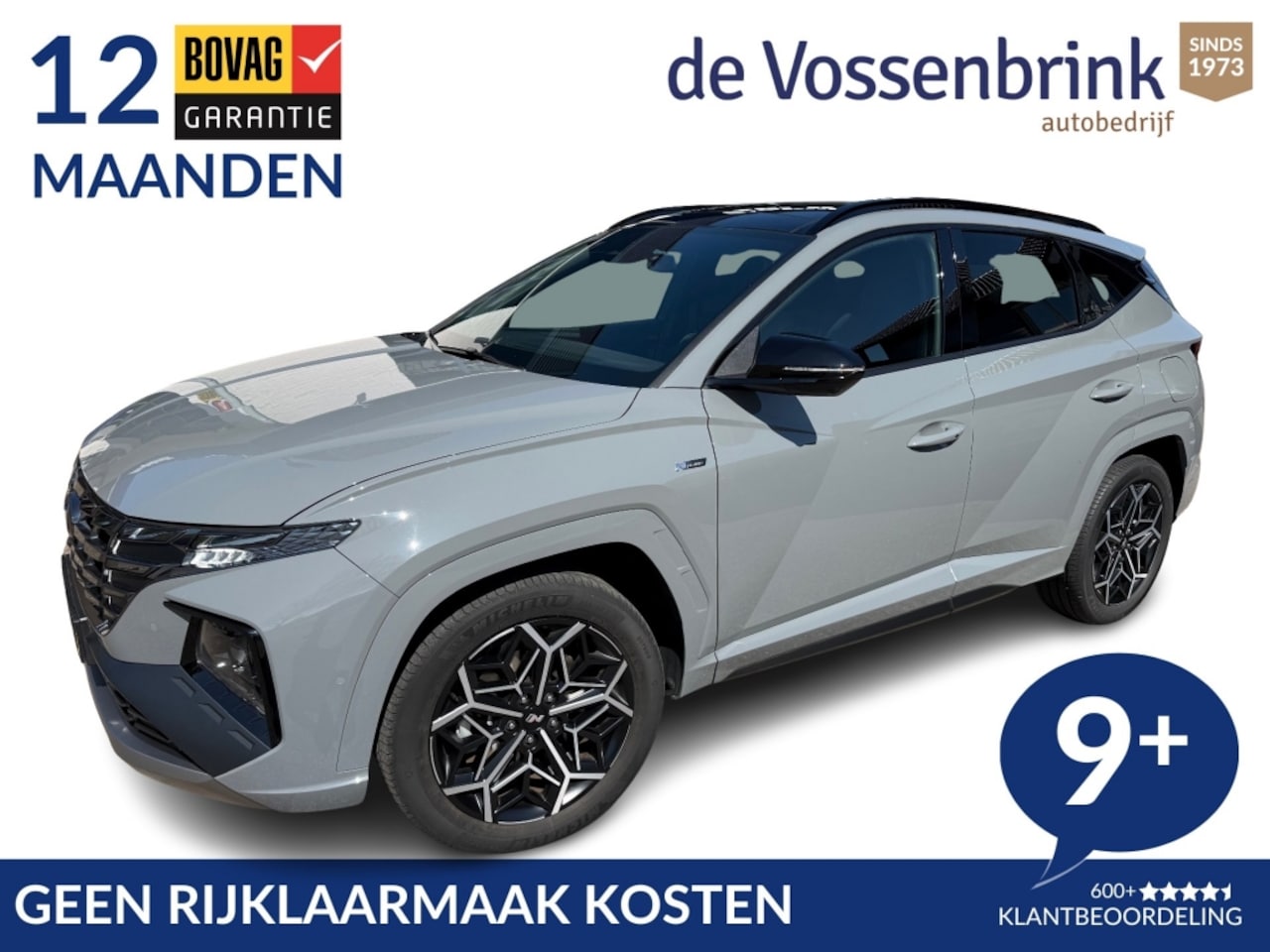 Hyundai Tucson - 1.6 T-GDI PHEV Premium  Sky N-Line Automaat 4WD *Geen Afl. Kosten* - AutoWereld.nl