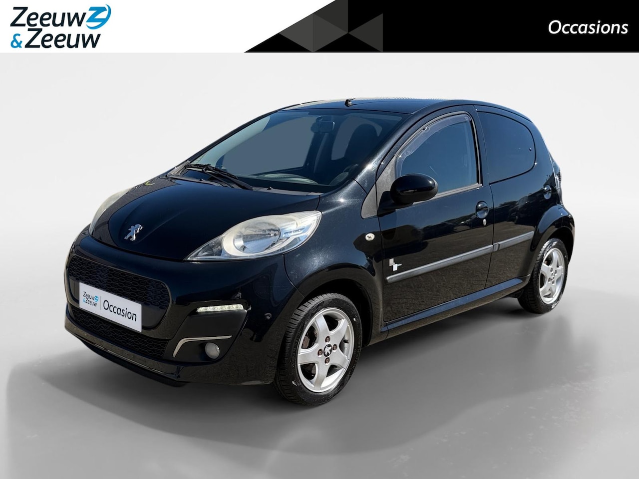Peugeot 107 - 1.0 Black & Silver | 100% onderhouden | Alcantara bekleding | 14" lichtmetalen velgen | El - AutoWereld.nl