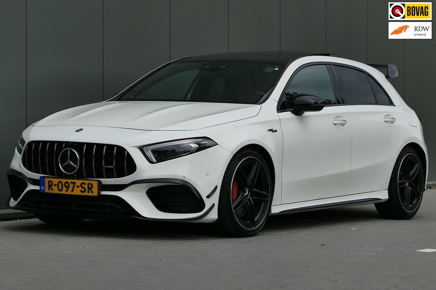 Mercedes-Benz A-klasse - AMG 45 4MATIC+ Premium Plus Panorama Burmester Memory - AutoWereld.nl